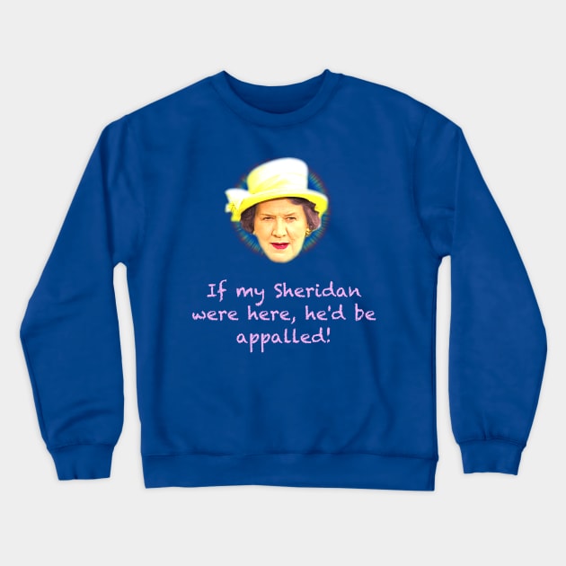 If my Sheridan were here... Crewneck Sweatshirt by jeremiahm08